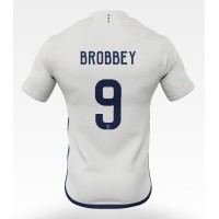 Fotbalové Dres Ajax Brian Brobbey #9 Venkovní 2023-24 Krátký Rukáv